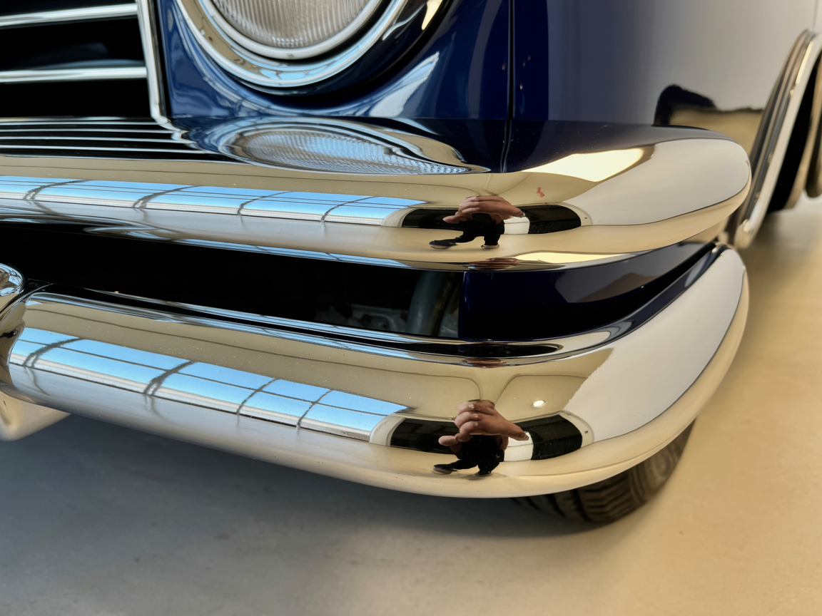 Classic Car Bumper Restoration - After